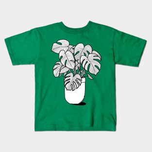 Planty the monstera. Kids T-Shirt